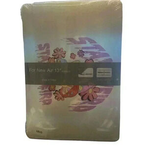 MACBOOK NEW AIR 13' COVER WITH MUSHROOMS DESIGNS AND MOUSE PAD